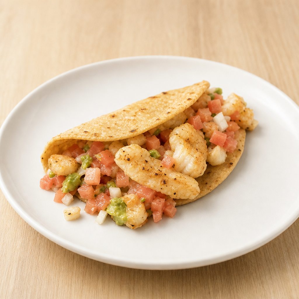 Grilled Shrimp Taco.