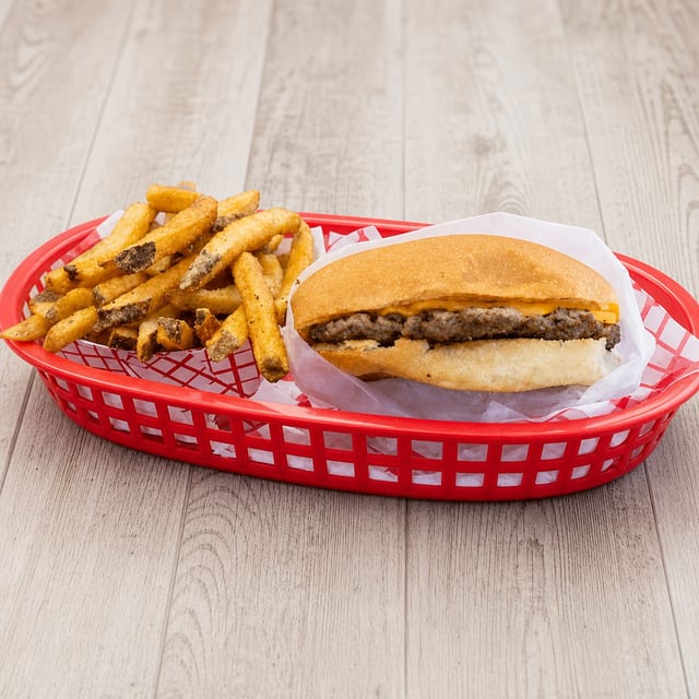 Kids Cheese Burgers.